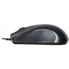 Мышь Оклик 185M черный оптическая 1200dpi USB для ноутбука 3but (945606)