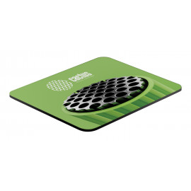 Коврик для мыши Cactus CS-MP-C01S Green Logo Мини 250x200x3мм