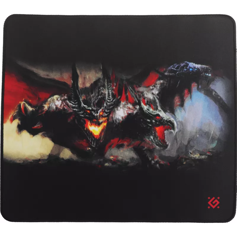 Коврик для мыши Defender Cerberus XXL рисунок/черный 400x355x3мм (50556)
