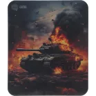 Коврик для мыши Cactus Burning tank рисунок 300x250x3мм (CS-MP-D04M)