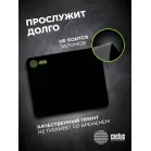 Коврик для мыши Cactus Black черный 300x250x2мм (CS-MPC-P01M)