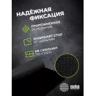 Коврик для мыши Cactus Black черный 220x180x2мм (CS-MPC-P01XS)