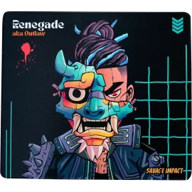 Коврик для мыши A4Tech Bloody BP-45 Renegade Midnight Большой рисунок 400x450x5мм (BP-45)