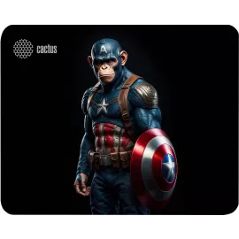 Коврик для мыши Cactus Captain America 250x200x3мм (CS-MP-D08S)