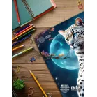 Коврик для мыши Cactus Snow Leopard рисунок 400x300x3мм (CS-MP-PRO16XL)