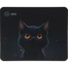 Коврик для мыши Cactus Black Cat 250x200x3мм (CS-MPC-D09S)