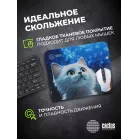 Коврик для мыши Cactus White Cat 220x180x2мм (CS-MPC-P06XS)