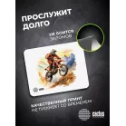 Коврик для мыши Cactus Motobike 250x200x3мм (CS-MP-D12S)