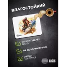 Коврик для мыши Cactus Motobike 250x200x3мм (CS-MP-D12S)