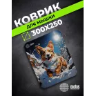 Коврик для мыши Cactus Corgi рисунок 300x250x3мм (CS-MPC-D13M)