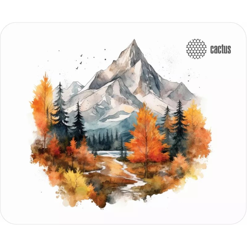 Коврик для мыши Cactus Autumn mountains 220x180x2мм (CS-MPC-P10XS)