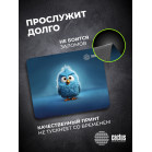 Коврик для мыши Cactus Bird 220x180x2мм (CS-MPC-P13XS)