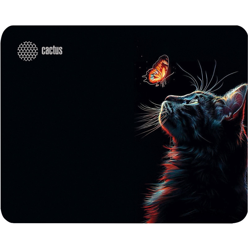 Коврик для мыши Cactus Night Cat 220x180x2мм (CS-MPC-P12XS)