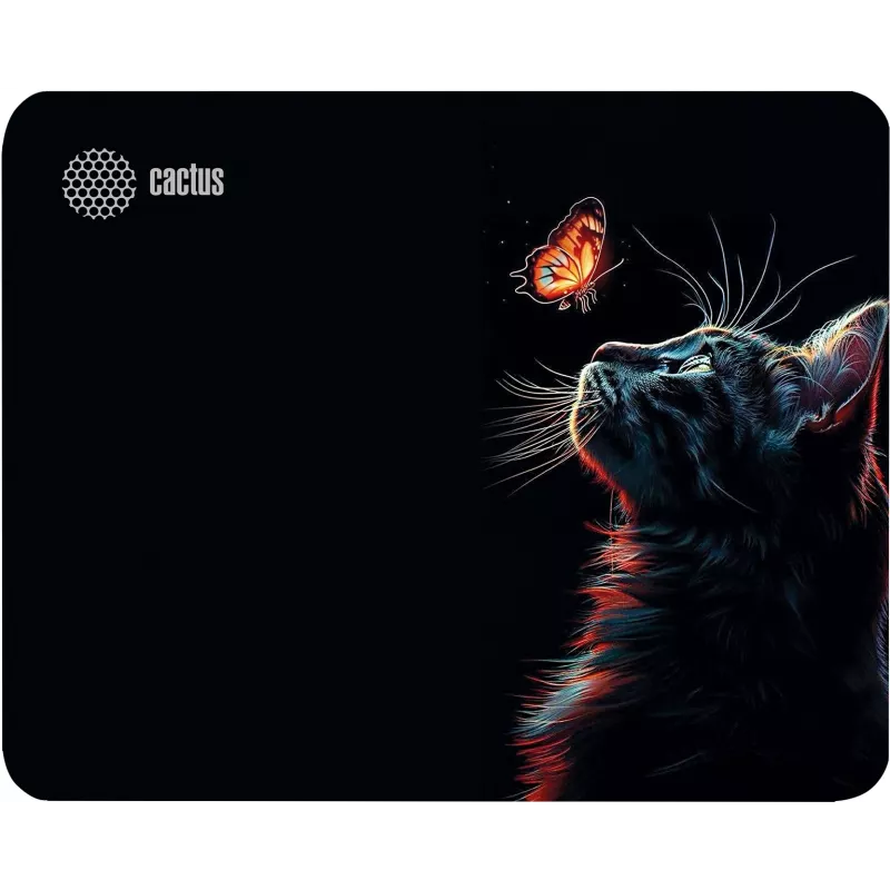 Коврик для мыши Cactus Night Cat 220x180x2мм (CS-MPC-P12XS)