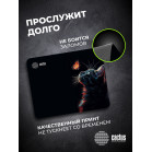 Коврик для мыши Cactus Night Cat 220x180x2мм (CS-MPC-P12XS)