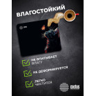 Коврик для мыши Cactus Night Cat 220x180x2мм (CS-MPC-P12XS)