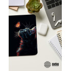 Коврик для мыши Cactus Night Cat 220x180x2мм (CS-MPC-P12XS)