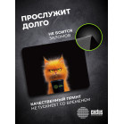 Коврик для мыши Cactus Red Cat 220x180x2мм (CS-MPC-P11XS)