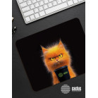 Коврик для мыши Cactus Red Cat 220x180x2мм (CS-MPC-P11XS)
