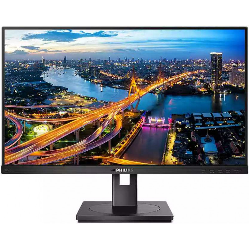 Монитор Philips 27" 275B1 черный IPS LED 16:9 DVI HDMI M/M матовая HAS Piv 1000:1 300cd 178гр/178гр 2560x1440 DP 2K USB 6.36кг