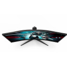 Монитор AOC 34" Gaming CU34G2X черный/красный VA LED 1ms 21:9 HDMI матовая HAS 300cd 178гр/178гр 3440x1440 144Hz FreeSync Premium DP Quad 2K (1440p) USB 8.1кг