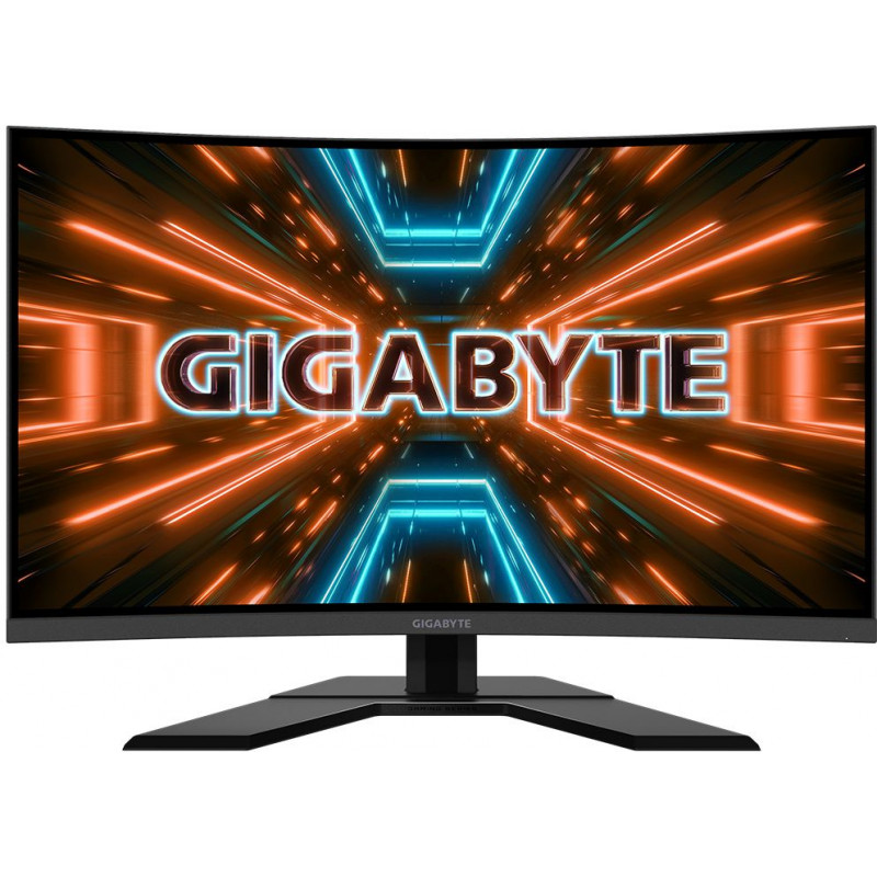Монитор Gigabyte 31.5" G32QC A черный VA LED 1ms 16:9 HDMI HAS 350cd 178гр/178гр 2560x1440 165Hz DP 2K USB 7.8кг
