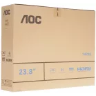 Монитор AOC 23.8" 24P2Q черный IPS LED 16:9 DVI HDMI M/M матовая HAS Piv 250cd 178гр/178гр 1920x1080 75Hz VGA DP FHD USB 4.68кг