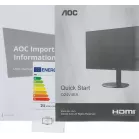 Монитор AOC 23.8" Value Line Q24V4EA черный IPS LED 16:9 HDMI M/M матовая 250cd 178гр/178гр 2560x1440 75Hz DP 2K 3.45кг
