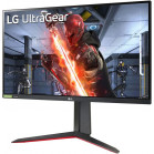 Монитор LG 27" UltraGear 27GN650-B черный/красный IPS LED 16:9 HDMI матовая HAS Piv 1000:1 350cd 178гр/178гр 1920x1080 144Hz G-Sync DP FHD 7.2кг
