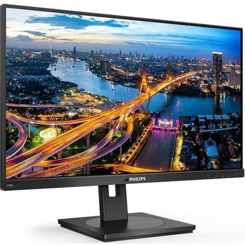 Монитор Philips 27" 278B1 черный IPS LED 16:9 HDMI M/M матовая HAS Piv 350cd 178гр/178гр 3840x2160 60Hz DP 4K USB 6.64кг Монитор Philips 27" 278B1 черный IPS LED 16:9 HDMI M/M матовая HAS Piv 350cd 178гр/178гр 3840x2160 60Hz DP 4K USB 6.64кг