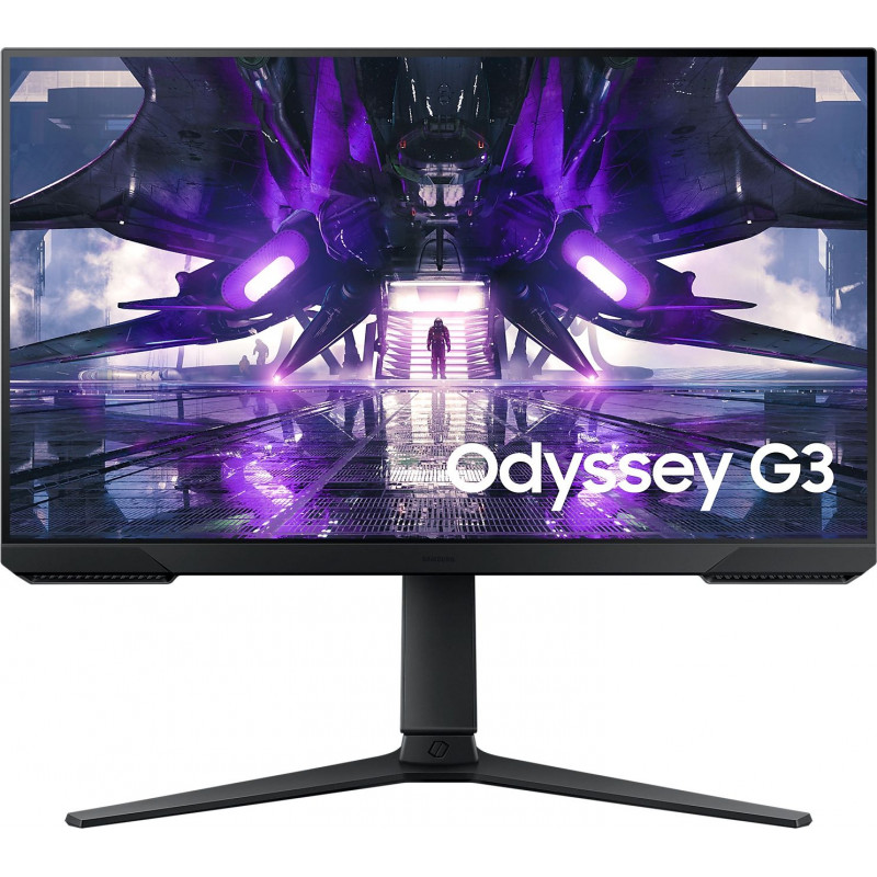 Монитор Samsung 24" Odyssey G3 S24AG302NI черный VA LED 1ms 16:9 HDMI полуматовая HAS Piv 250cd 178гр/178гр 1920x1080 144Hz FreeSync Premium DP FHD 4.1кг Монитор Samsung 24" Odyssey G3 S24AG302NI черный VA LED 1ms 16:9 HDMI полуматовая HAS Piv 250cd 178гр/178гр 1920x1080 144Hz FreeSync Premium DP FHD 4.1кг
