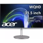 Монитор Acer 31.5" CBA322QUsmiiprzx черный IPS LED 1ms 16:9 HDMI M/M матовая HAS Piv 1200:1 300cd 178гр/178гр 2560x1440 75Hz FreeSync DP WQ USB 7.2кг