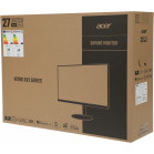 Монитор Acer 27" Nitro XV272UVbmiiprzx черный IPS LED 2ms 16:9 HDMI M/M матовая HAS Piv 1000:1 350cd 178гр/178гр 2560x1440 170Hz FreeSync DP 2K USB 6.55кг