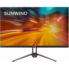 Монитор SunWind 23.8" SUN-M24BA107 черный IPS LED 16:9 HDMI матовая 300cd 178гр/178гр 1920x1080 165Hz G-Sync DP FHD 2.9кг