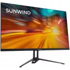Монитор SunWind 23.8" SUN-M24BA107 черный IPS LED 16:9 HDMI матовая 300cd 178гр/178гр 1920x1080 165Hz G-Sync DP FHD 2.9кг