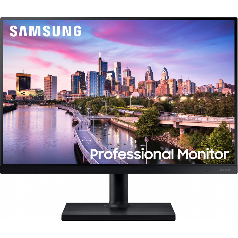 Монитор Samsung 24" F24T450GY черный IPS LED 16:10 DVI HDMI M/M матовая HAS Piv 250cd 178гр/178гр 1920x1200 75Hz DP FHD USB 5.5кг (RUS) Монитор Samsung 24" F24T450GY черный IPS LED 16:10 DVI HDMI M/M матовая HAS Piv 250cd 178гр/178гр 1920x1200 75Hz DP FHD USB 5.5кг (RUS)