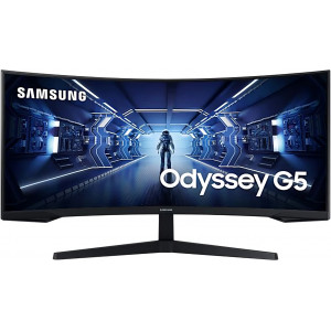  Samsung 34 Odyssey G5 C34G55TWWI VA LED 1ms 219 HDMI 250cd 178178 3440x1440 165Hz DP UW 56