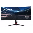 Монитор Digma 34" Overdrive 34A710Q черный VA LED 1ms 21:9 HDMI M/M матовая HAS Piv 450cd 178гр/178гр 3440x1440 165Hz G-Sync FreeSync DP 2K USB 7.1кг