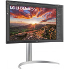Монитор LG 27" UltraFine 27UP850N-W черный IPS LED 16:9 HDMI M/M матовая HAS Piv 400cd 178гр/178гр 3840x2160 60Hz DP 4K USB 5.9кг
