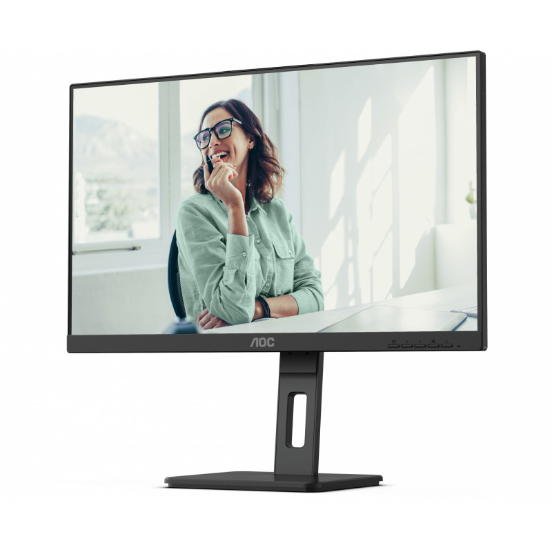 Монитор AOC 27" Pro Q27P3CV черный IPS LED 4ms 16:9 HDMI M/M матовая HAS Piv 1000:1 350cd 178гр/178гр 2560x1440 75Hz DP QHD USB 6.81кг