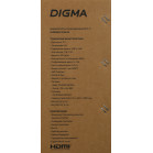 Монитор Digma 27" Overdrive 27A510F черный VA LED 1ms 16:9 HDMI M/M матовая 300cd 178гр/178гр 1920x1080 165Hz G-Sync FreeSync DP FHD 4.65кг