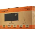 Монитор SunWind 29" SM-29FI202 черный IPS LED 5ms 21:9 HDMI M/M матовая 300cd 178гр/178гр 2560x1080 75Hz DP WQ 3.7кг