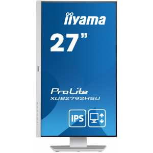  Iiyama 27 ProLite XUB2792HSUW5 IPS LED 169 HDMI MM HAS Piv 250cd 178178 1920x1080 75Hz VGA DP FHD USB 63