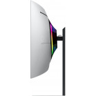 Монитор Samsung 34" Odyssey OLED G8 S34BG850SI серебристый OLED LED 21:9 M/M полуматовая HAS 250cd 178гр/178гр 3440x1440 175Hz FreeSync Premium Ultra WQHD USB 7.5кг