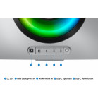 Монитор Samsung 34" Odyssey OLED G8 S34BG850SI серебристый OLED LED 21:9 M/M полуматовая HAS 250cd 178гр/178гр 3440x1440 175Hz FreeSync Premium Ultra WQHD USB 7.5кг