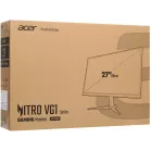 Монитор Acer 27" VG271UM3BMIIPX черный IPS LED 1ms 16:9 HDMI M/M матовая 250cd 178гр/178гр 2560x1440 180Hz FreeSync Premium DP 2K 4.9кг