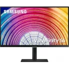 Монитор Samsung 27" ViewFinity S6 S27A600NAI черный IPS LED 5ms 16:9 HDMI полуматовая HAS Piv 300cd 178гр/178гр 2560x1440 75Hz FreeSync DP QHD USB 6.4кг