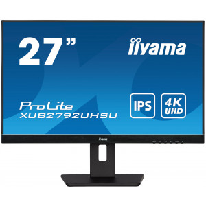  Iiyama 27 XUB2792UHSUB5 IPS LED 169 DVI HDMI MM HAS Piv 350cd 178178 3840x2160 60Hz DP 4K USB 67