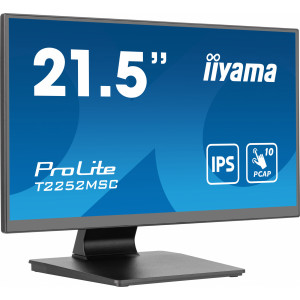  Iiyama 215quot ProLite T2252MSCB2 IPS LED 5ms 169 HDMI MM 250cd 178178 1920x1080 60Hz DP FHD USB Touch 45
