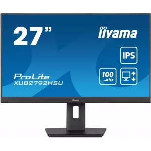  Iiyama 27 ProLite XUB2792HSUB6 IPS LED 04ms 169 HDMI MM HAS Piv 250cd 178178 1920x1080 100Hz DP FHD USB 57